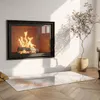Sklenená základná doska na 125x50 cm - krbová pec - krbové Náhľad obrázku produktu 4