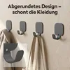 doporro Klebehaken extra stark aus Aluminium, Haken Produktbild-Vorschau 2