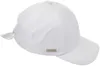 Seeberger Baumwollmütze Baseballcap mit Schleife hinten in weiß