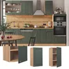 Hängeschrank Vicco Fame-Line Grün-Gold Landhaus 40 cm, Produktbild-Vorschau 2