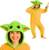 Onesie Kigurumi Pigiama Star Wars Baby Yoda Grogu Costume Anteprima dell’immagine prodotto 1