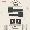 DOMINO Türgriff Drückergarnitur BB-Buntbart Set | mit Produktbild-Vorschau 9