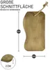 Teak Schneidebrett Echt-Holz Schneidbrett Produktbild-Vorschau 2