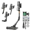 A collection of Proscenic P020 cordless vacuum cleaner components and accessories, displayed against a white background. Produktbild-Vorschau