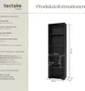 tectake® Bücherregal Lexi 60 x 30 x 190 cm Produktbild-Vorschau 6