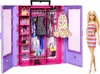 A Barbie doll and her closet playset are displayed against a white background. Anteprima dell’immagine prodotto