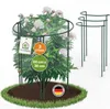 TTL GARDEN Strauchstützen 3er Set 60x30cm Pflanzenstütze Produktbild-Vorschau 1