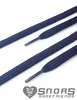 SNORS Schnürsenkel flach - DUNKELBLAU - 6mm - 75cm Produktbild-Vorschau 2