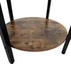 BEGRYF Stolik boczny okrągły z półką - 45x62 cm, stolik w Podgląd zdjęcia produktu 12