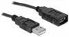 DeLOCK 66281, Czarny, 1,8 m, RS-232, USB Typu-A, Żeńska, Podgląd zdjęcia produktu 7