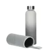 Glasflasche mit Hülle "Iced" Wasserflasche Getränkeflasche Produktbild-Vorschau 3