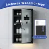 Armoire à pharmacie UISEBRT en acier inoxydable pour Voir les images du produit 5