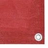 Balkon-Sichtschutz Rot 120x400 cm HDPE Produktbild-Vorschau 3