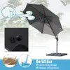 Sonnenschirmständer 4-teilig befüllbar, Schirmgewicht Sand Produktbild-Vorschau 6