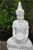 Schöner Buddha aus Steinguss perfekt für den Garten die Produktbild-Vorschau 3