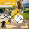 TRESKO® Carrello pieghevole con tetto beige, vano Anteprima dell’immagine prodotto 5