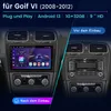 1+32G Android13 Carplay android auto autorádio pre vw golf Náhľad obrázku produktu 2
