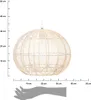 Závěsné svítidlo nad stůl KITA, ratanové, Ø 38 cm Náhled obrázku produktu 6