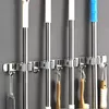 Besenhalterung Wand Halter Besen Mop Halter 5 Haken Produktbild-Vorschau 1
