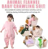 Unisex-Winterschlafsack-Pyjama, lange Ärmel und Beine, warm Produktbild-Vorschau 3
