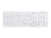 CHERRY AK-C7000 Tastatur RF Wireless QWERTZ Deutsch Weiß Produktbild-Vorschau 1