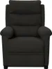 masážne kreslo vidaXL Black Fabric Náhľad obrázku produktu 1