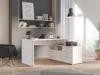 Furniture24 Schreibtisch Tempra 2 T2Kb231L-C734 Weiß Produktbild-Vorschau 5