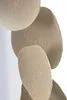 Wandspiegel aus cremefarbenem Metall cm 85x7,5x85 Produktbild-Vorschau 5
