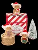 Teddy-Hermann Weihnachtsmaus mit Kranz, 11 cm Voir les images du produit 3