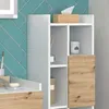 Koupelnová skříňka Vicco Alf Bílá 36 x 117 cm se 2 Náhled obrázku produktu 5