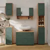 Mobile midi Vicco Irma Quercia verde/oro 30 x 81 cm con 1 Anteprima dell’immagine prodotto 4