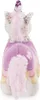 A rear view of a plush unicorn toy. Produktbild-Vorschau