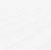 A close-up, abstract view of a white quilted mattress topper. Produktbild-Vorschau