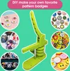 DIY Pin Button Maker Machine - 25mm/32mm/58mm Badge Punch Voir les images du produit 13