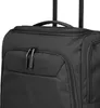 A close-up view of the top of a black rolling suitcase. Anteprima dell’immagine prodotto
