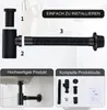 Homelody Wasserhahn Bad Schwarz Badarmaturen für Warm und Produktbild-Vorschau 9