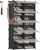 SONGMICS Schuhregal 10 Fächern Schuhschrank mit Türen für Produktbild-Vorschau 6