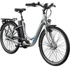 Zündapp Green 2.7 E Bike Damenfahrrad 26 Zoll grau Produktbild-Vorschau 1