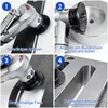 2-in-1 Pneumatische Anfasmaschine | Mini Entgratwerkzeug Produktbild-Vorschau 3