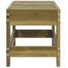 vidaXL Tabouret de jardin 62x30x32 cm Bois de pin imprégné Voir les images du produit 5