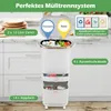 COSTWAY Kosz na śmieci do kuchni, system segregacji Podgląd zdjęcia produktu 5