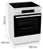 Gorenje GEC 6C40 WD ws StandherdA 60cm 71L aufgesetzte Náhľad obrázku produktu 14