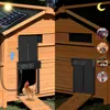 Automatische Solar-Hühnerstalltür mit Einklemmschutz-Timer, Produktbild-Vorschau 4