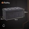 Ruhhy 26130 Taburet s úložným prostorem 76 x 38 x 38 cm, Náhled obrázku produktu 3