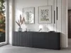 Kommode Sideboard Beistellkommode 4D ZILLO Schwarz Produktbild-Vorschau 5