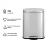 Vidacharmy Cubo de Reciclaje 20 L de Acero Inoxidable Produktbild-Vorschau 4