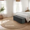 Sitzhocker mit Stauraum 110 x 38 x 38 cm Produktbild-Vorschau 7