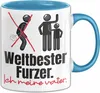 Vater Geschenk Tasse Weltbester Furzer Papa Geschenkidee Produktbild-Vorschau 1