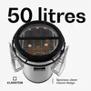 Klarstein Mr. Barbot, barová lednice, 50 l, , nerezová ocel Náhled obrázku produktu 2
