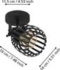 GIRONA Spot - L19 x B14 x H15 cm - schwarz, Produktbild-Vorschau 4